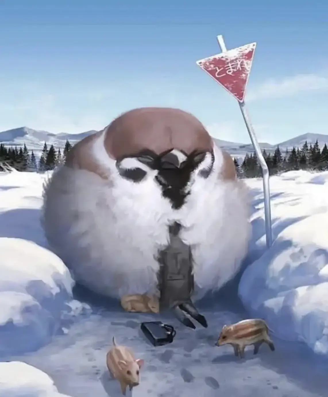 仿若雪地独行，我们身心俱疲